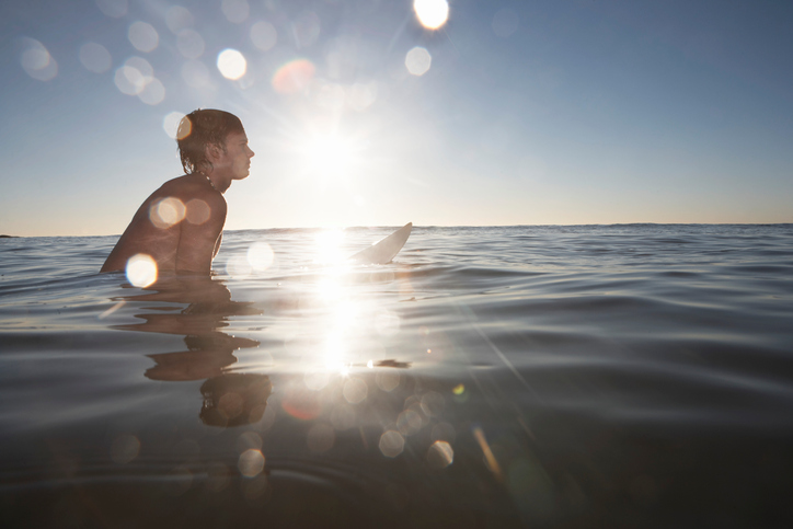 Take a dip to cool off